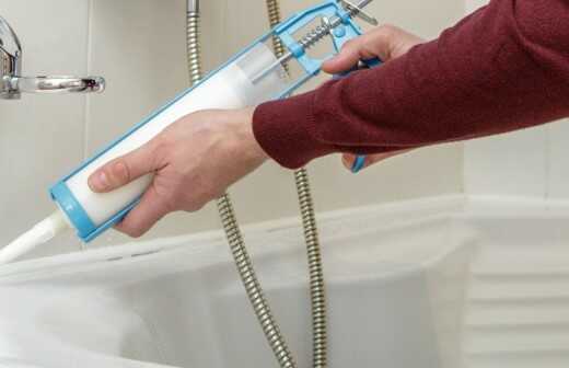 Dusche oder Badewanne einbauen - Druckdienstleistungen