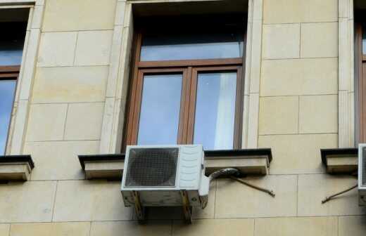 Fenster-Klimaanlage Installation - Verdampfer