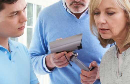 Installation und Reparatur von Überwachungskameras - Zimmer