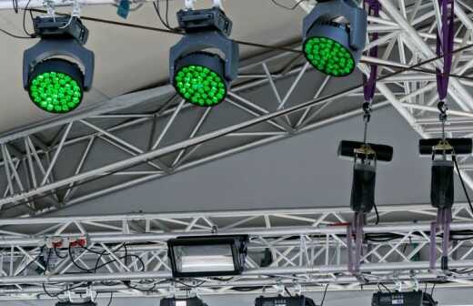Beleuchtung und Lichttechnik für Events mieten - Stade