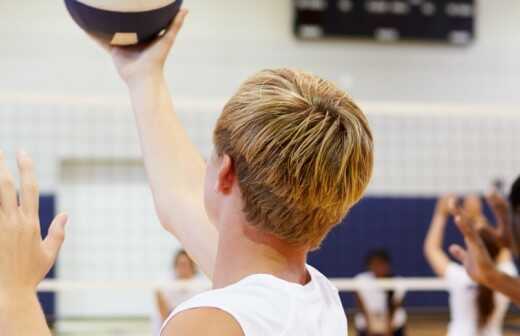 Volleyballtraining - Gericht