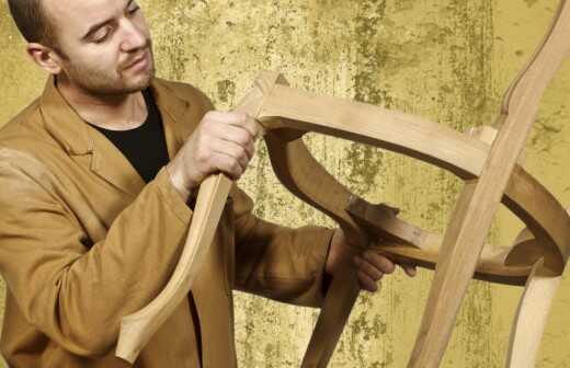 Feines Holzhandwerk - Handlauf