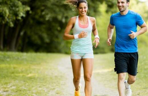 Lauf- und Jogging-Training - Fettleibigkeit