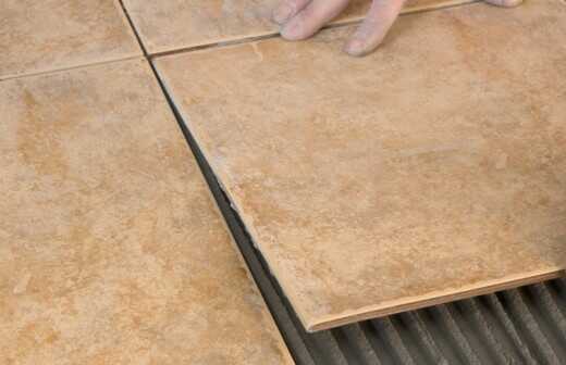Stone or Tile Flooring Repair or Partial Replacement - Cobblestone