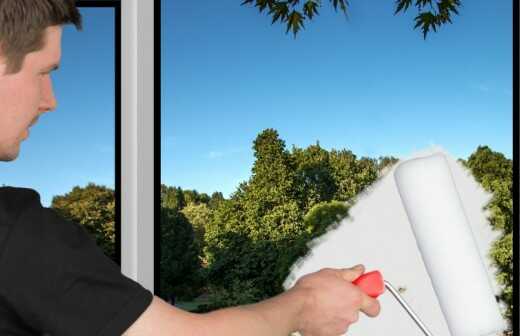 Fenstergitter / Fensterschutz - Glasur