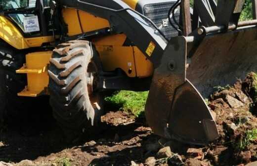 Baggerarbeiten - Bulldozer