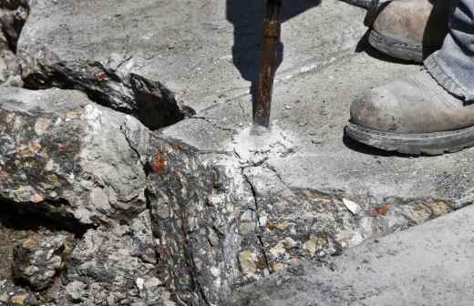 Betonabtrag / Betonentfernung