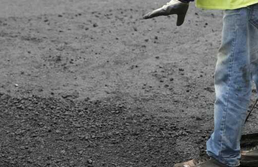 Asphalt reparieren und ausbessern - Düsseldorf