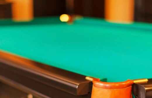 Montaje de mesas de billar - Snooker