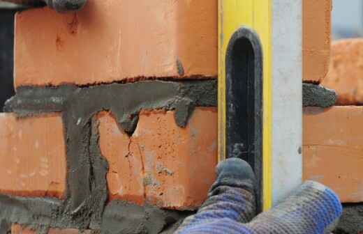 Servicios de construcción de albañilería