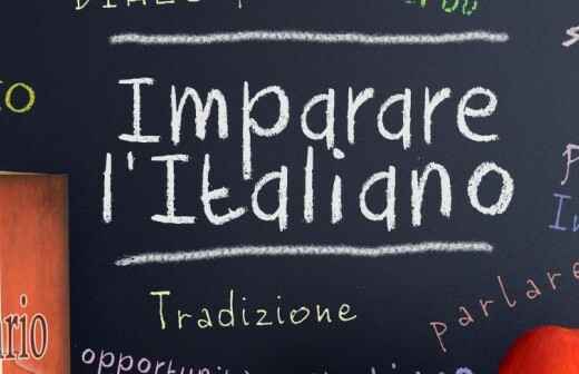 Clases de italiano - Pronunciar