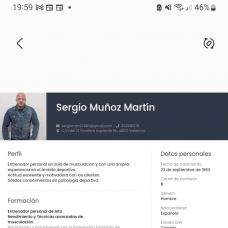 Sergio - Entrenamiento personal y fitness - Alfafar