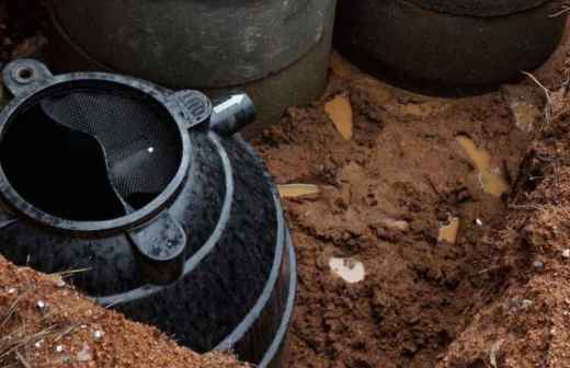 Septic System Repair or Maintenance - Repairing