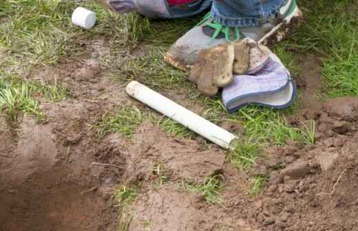 Instalación de sistemas de aspersores - Atapuerca