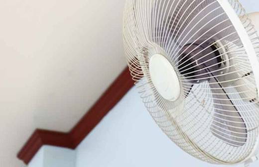 Instalación de ventiladores - Cuchillas