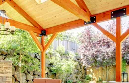 Instalación de cubiertas para patios - Tuineje
