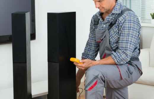 Install, Repair, or Conceal Home Theater System Wiring - Do It All