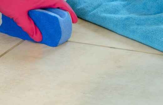 Tile and Grout Cleaning - Backsplash