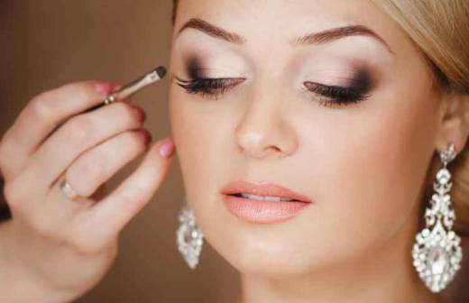 Wedding Makeup - Gel Nails