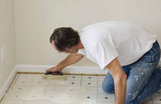 Vinyl or Linoleum Repair or Partial Replacement - Torn