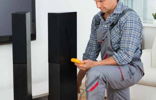 Home Theater Surround Sound System Installation