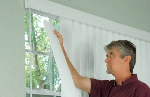 Window Blinds Installation or Replacement - Wind