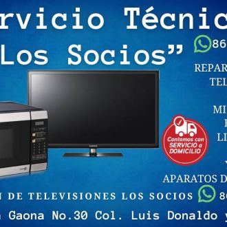 Reparación de televisiones los socios - Fixando México