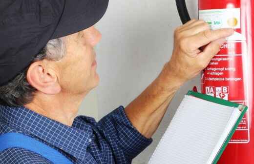 Inspección de extintores de incendios - Propiedad Inmueble