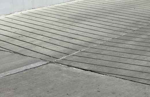 Concrete Driveway Installation - Steep