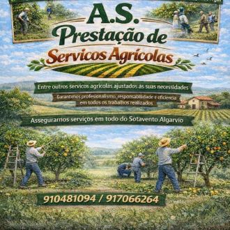 A.S. prestadores de serviços agrícolas - Paisagismo - Monchique