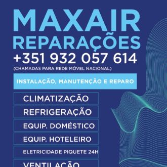 MAXAIR REPARAÇÕES - Reparação e Assist. Técnica de Equipamentos - Sesimbra