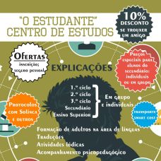 OEstudante , centro de estudos - Aulas de Espanhol - Rio Tinto