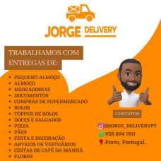 Jorge delivery - Entregas e Serviços de Estafetas - Mafamude e Vilar do Paraíso