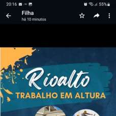 Rioalto Trabalho em altura - Colocação de Rodapés - Algueirão-Mem Martins