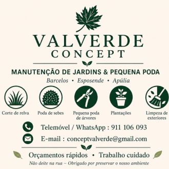 Valverde concept - Jardinagem e Relvados - Esposende