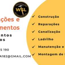 WSL Reparações e Acabamentos - Canalizador - Rio de Mouro