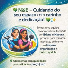 Erlaine e Nayara - Limpeza - Porto