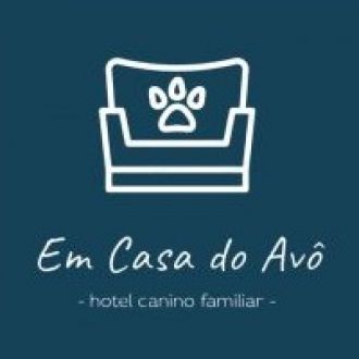 EM CASA DO AVÔ - Hotel e Creche para Animais - Impressão
