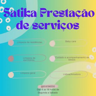 SATIKA PRESTAÇÃO DE SERVIÇOS - Serviços de Engomadoria - Falagueira-Venda Nova