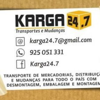 Karga 24 7 - Transporte de Móveis - Ajuda