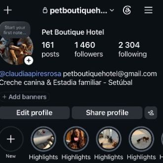 Cláudia Rosa - Hotel e Creche para Animais - Setúbal