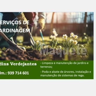Jardins Verdejantes - Jardinagem e Relvados - Almada