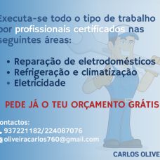 Carlos Oliveira - Reparação e Assist. Técnica de Equipamentos - Maia