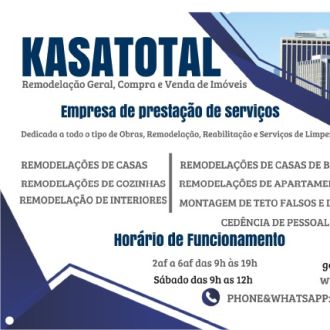 KASATOTAL - Paredes, Pladur e Escadas - Lisboa