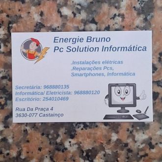 Energie Bruno/Pc Solution Informática - Técnico de Computadores - Lousa