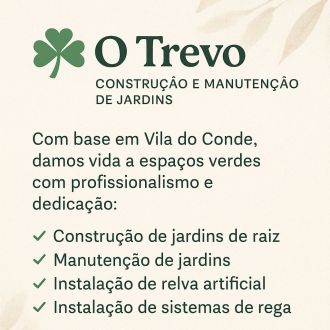 O trevo - Jardinagem e Relvados - Valongo