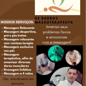 De Barros Massoterapeuta - Massagens - Palmela