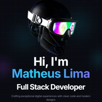 Matheus Lima - Web Design e Web Development - Abrantes