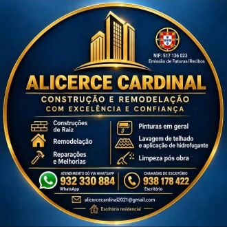 Alicerce Cardinal - Paredes, Pladur e Escadas - Loulé