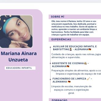 Cuidado de crianças, apoio nas rotinas, brincadeiras, alimentação e supervisão. - Baby-sitter - Alfragide